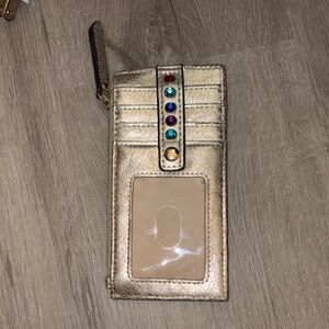 Forever 21 Metallic Phone Case with Gem Details